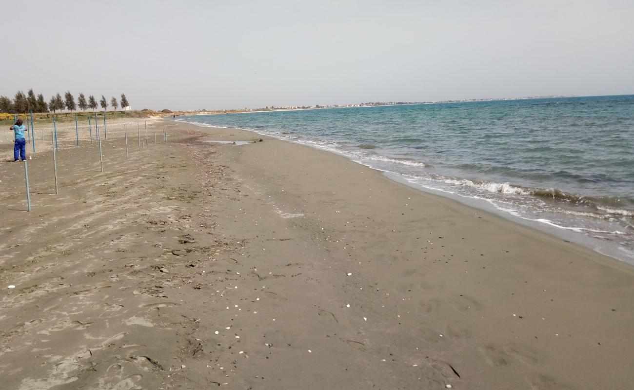 Photo of Softades beach with gray sand surface