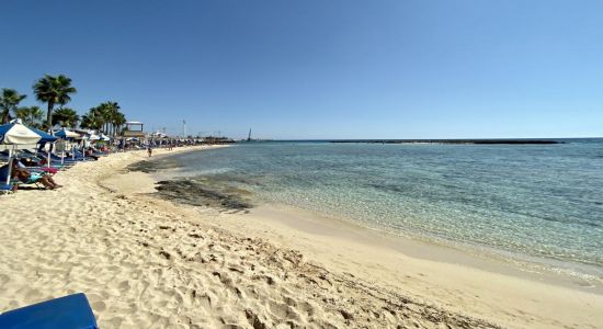 Ayia Thekla beach