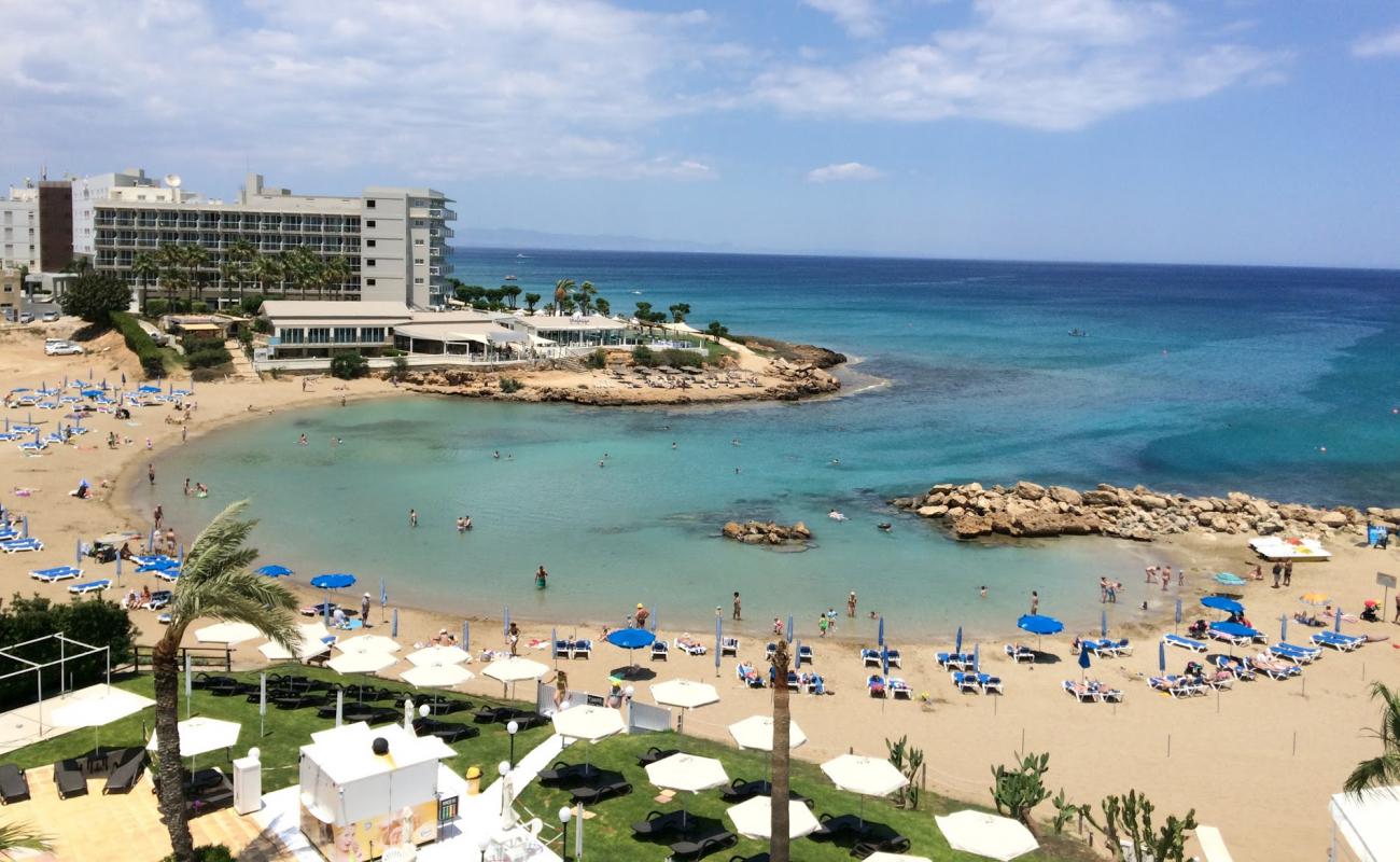 Photo of Pernera beach with bright sand surface