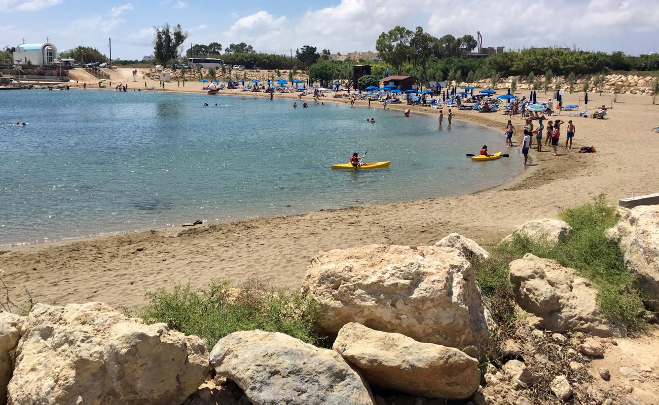 Photo of Trinity beach with bright sand surface