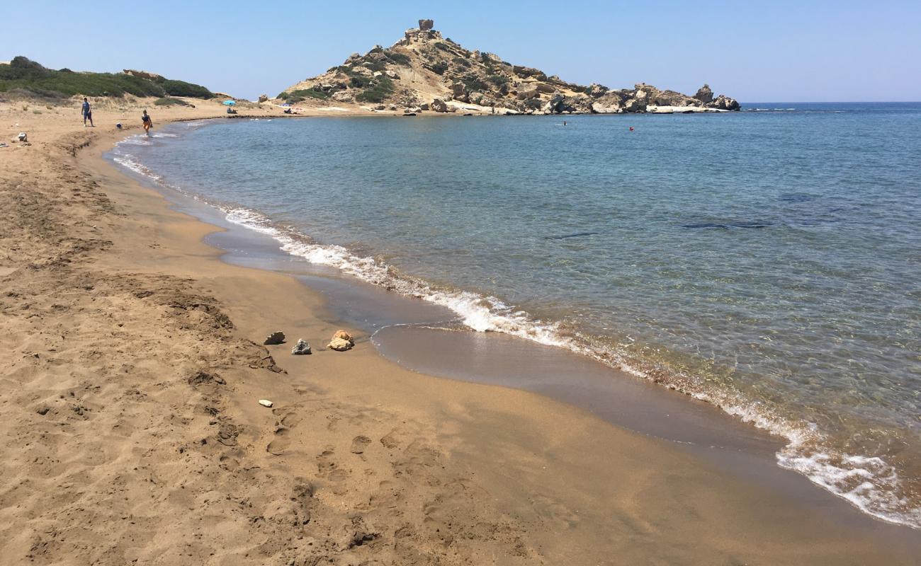 Photo of Alagadi Plaji with brown sand surface