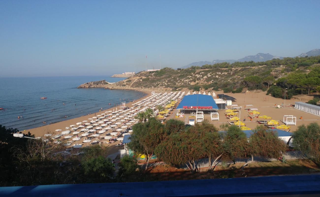 Photo of Alagadi Plaji II with brown sand surface