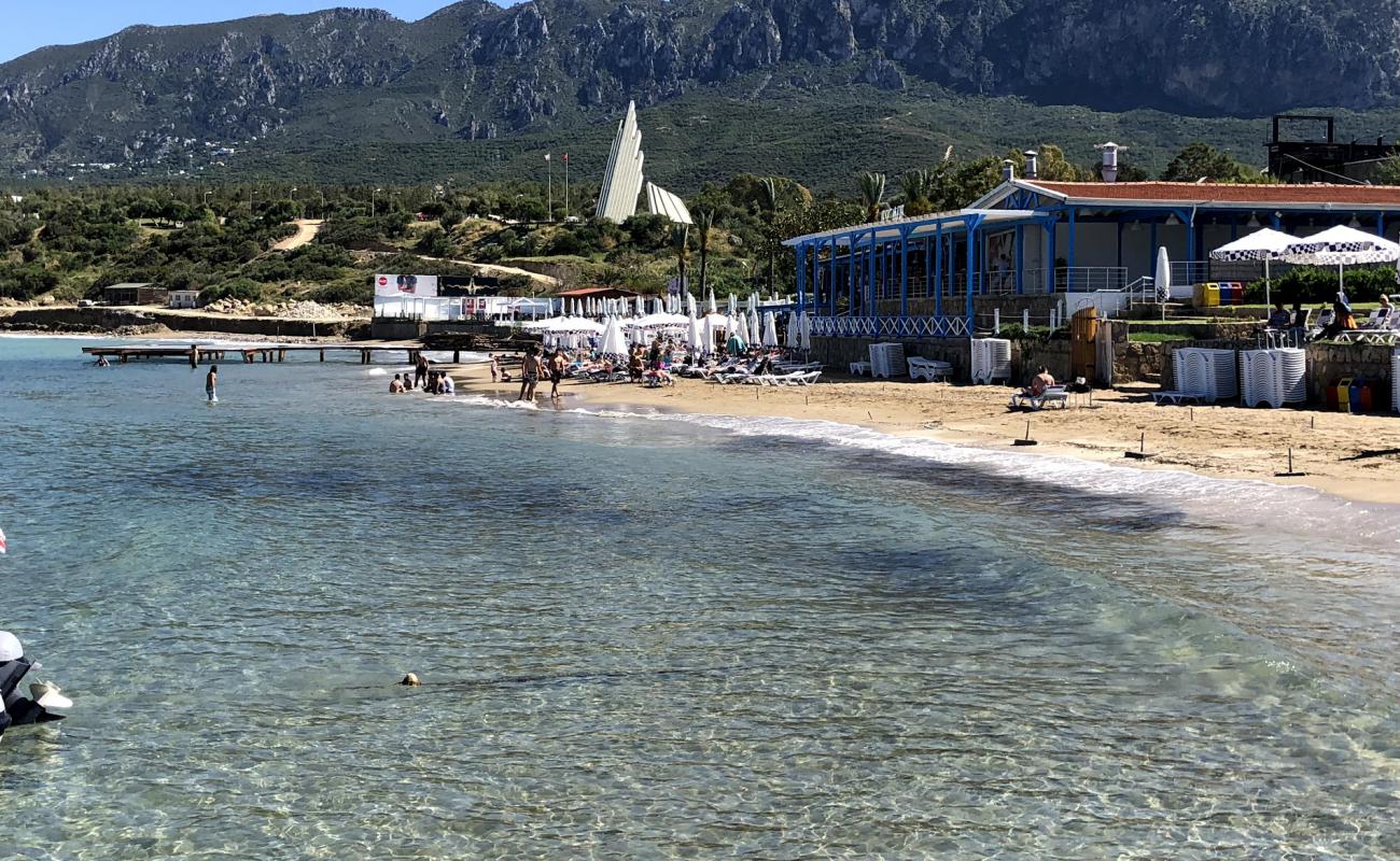 Photo of Escape beach with brown sand surface