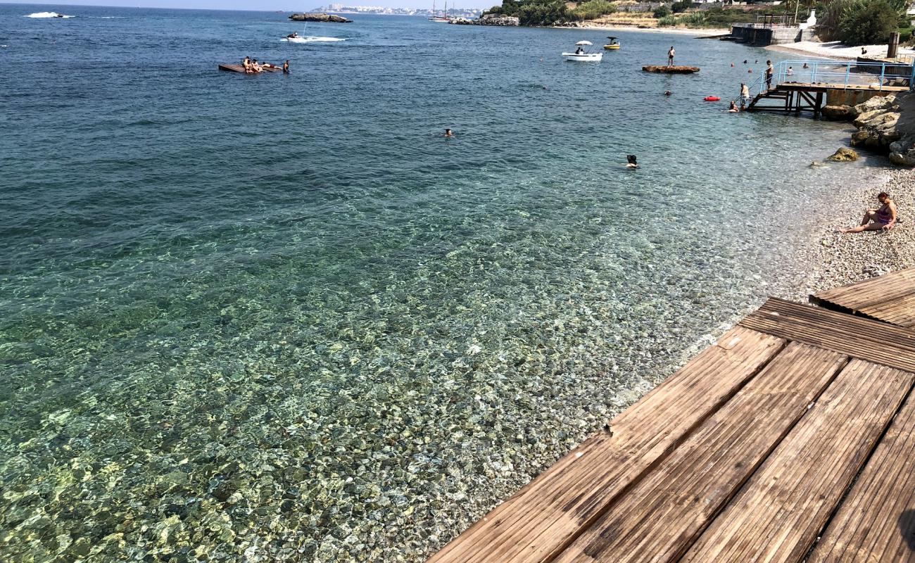 Photo of Denizkizi beach II with gray pebble surface