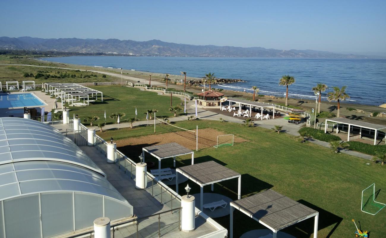 Photo of Aphrodite Resort beach with brown sand surface