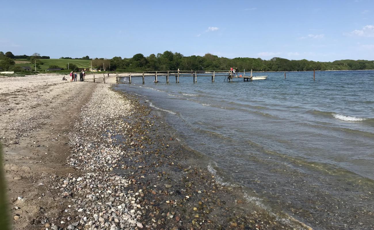 Photo of Vemmingbund Beach with light sand &  pebble surface