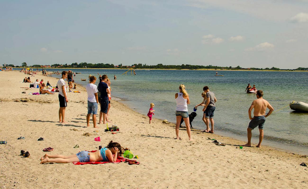 Photo of Gammelbro Beach with bright sand surface