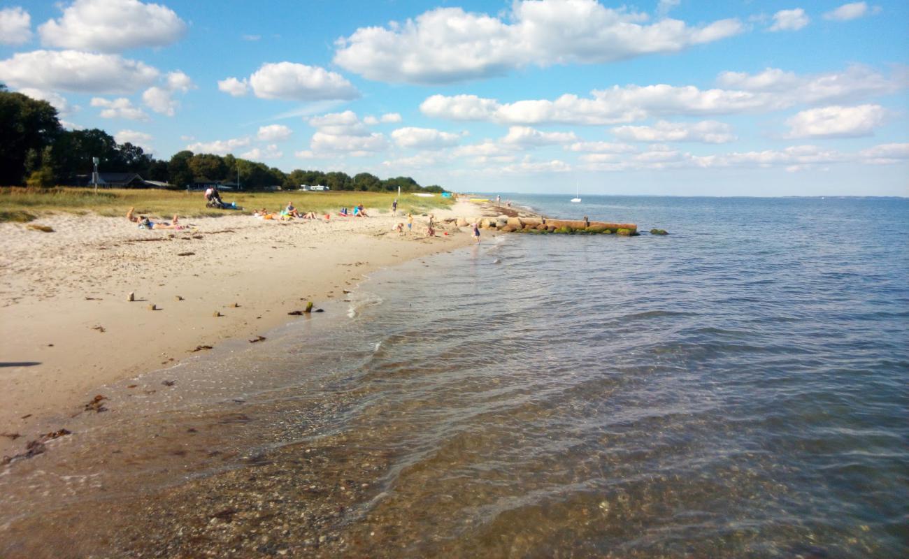 Photo of Ajstrup Beach with bright sand surface