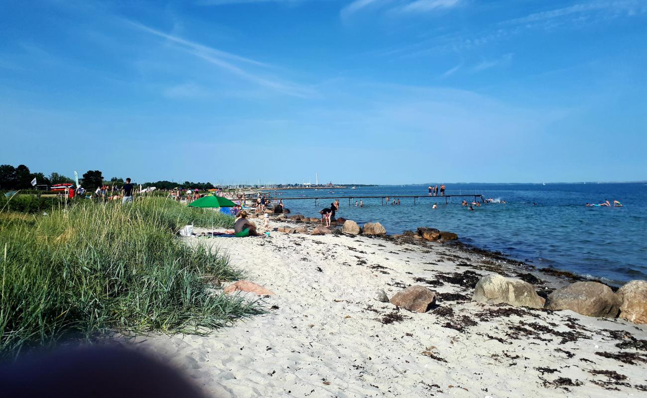 Photo of Akrogen Beach with bright sand surface