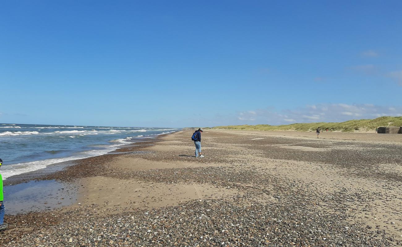 Photo of Tranum Beach with light sand &  pebble surface