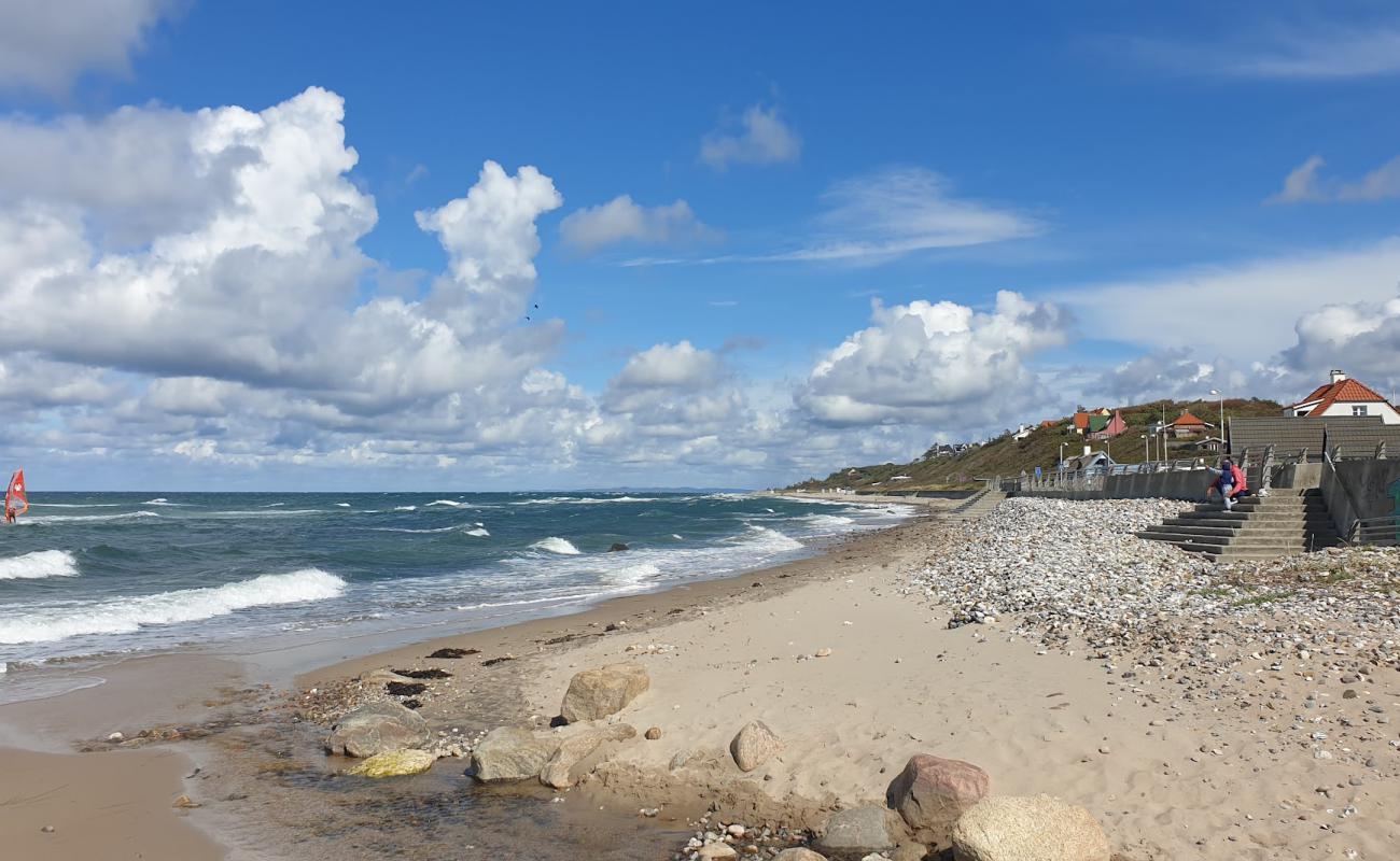 Photo of Rageieje Beach with light sand &  pebble surface