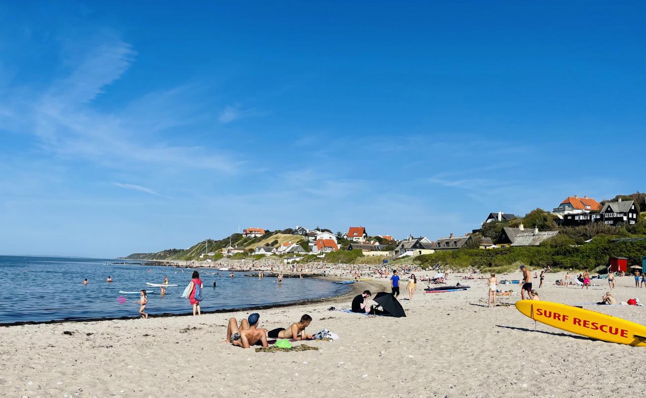 Photo of Tisvildeleje Beach with bright sand & rocks surface