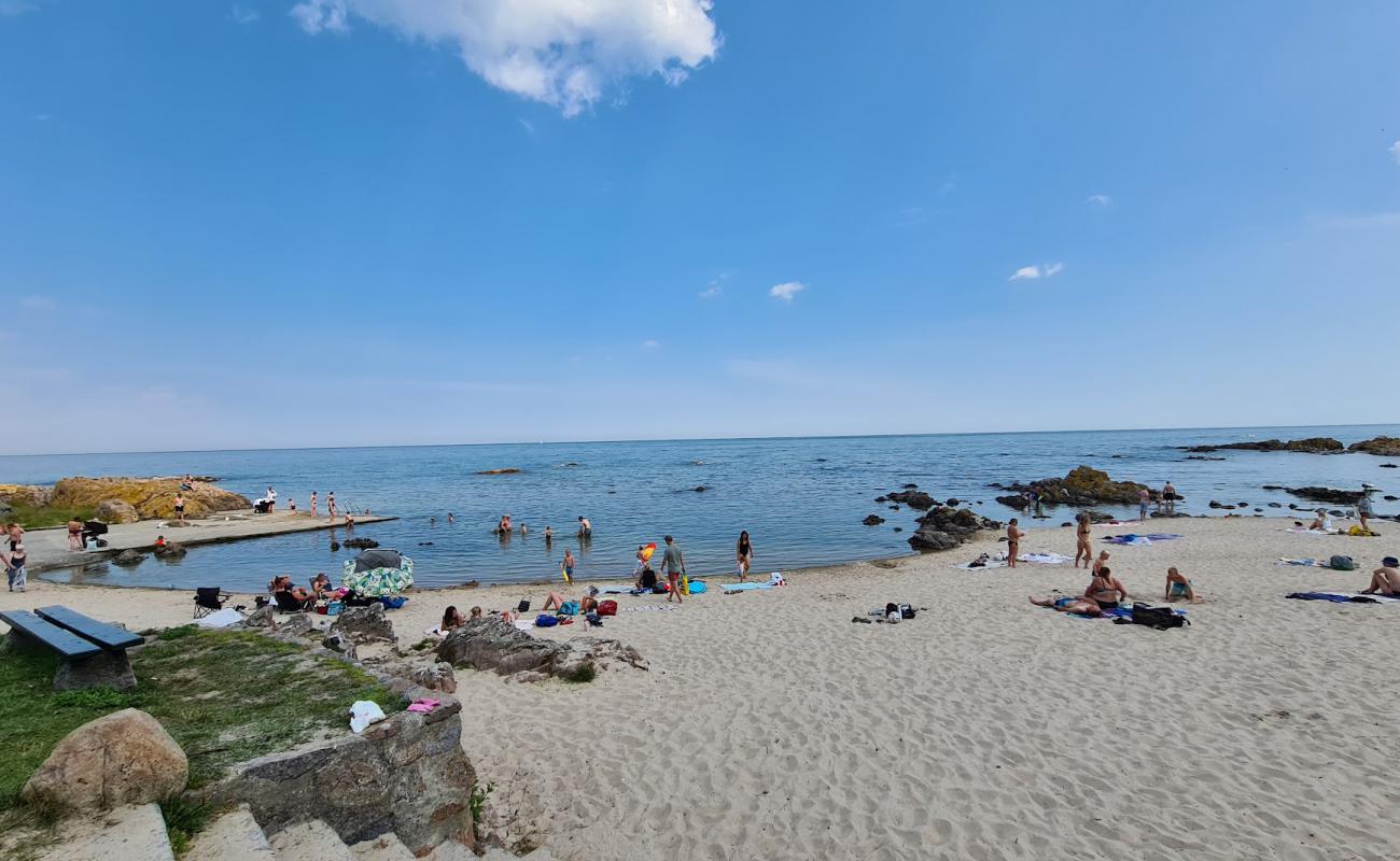 Photo of Naes Strand with bright sand surface