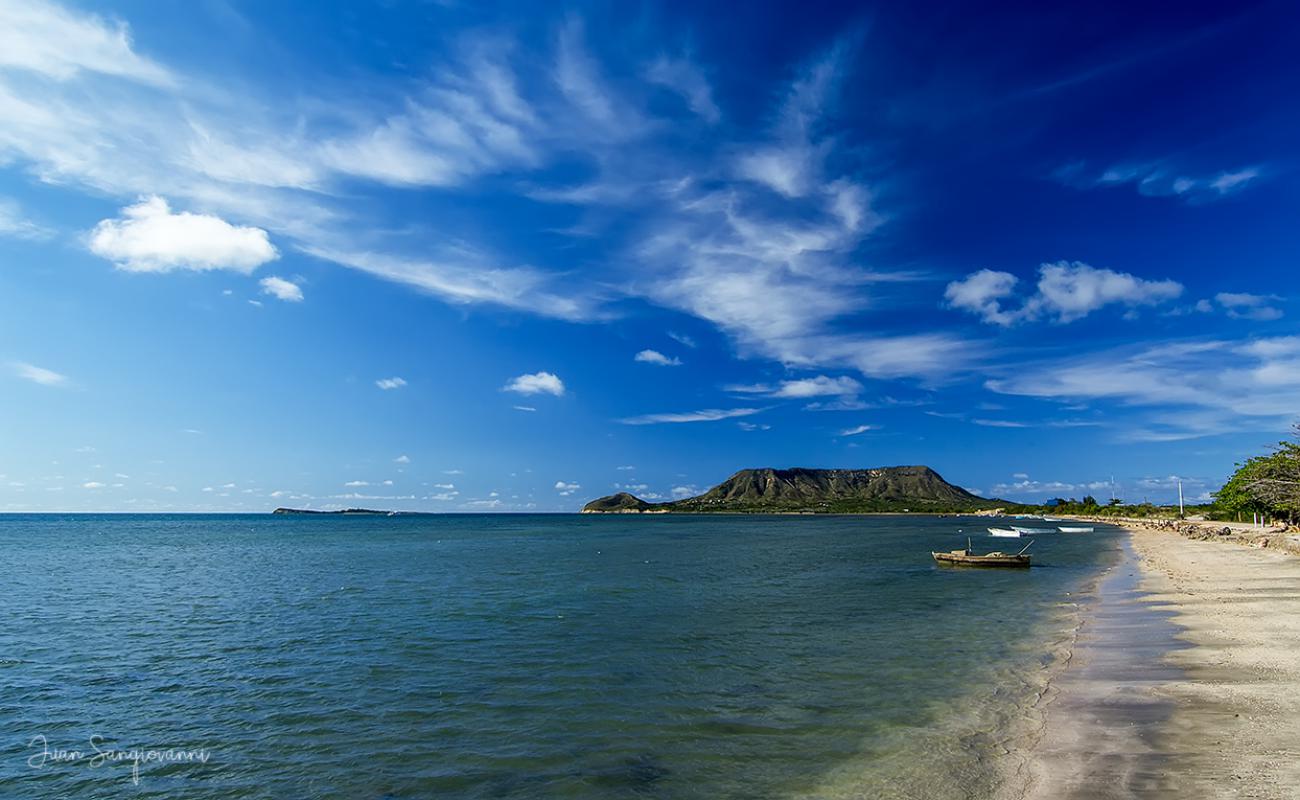 Photo of Playa Juan de Bolanos with light sand &  pebble surface