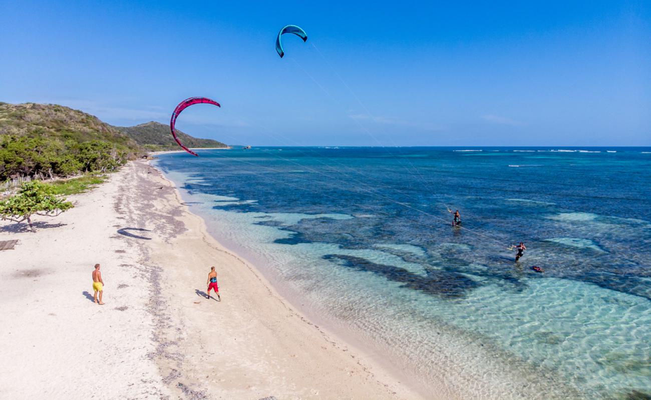 Photo of Playa Buen Hombre with bright sand surface