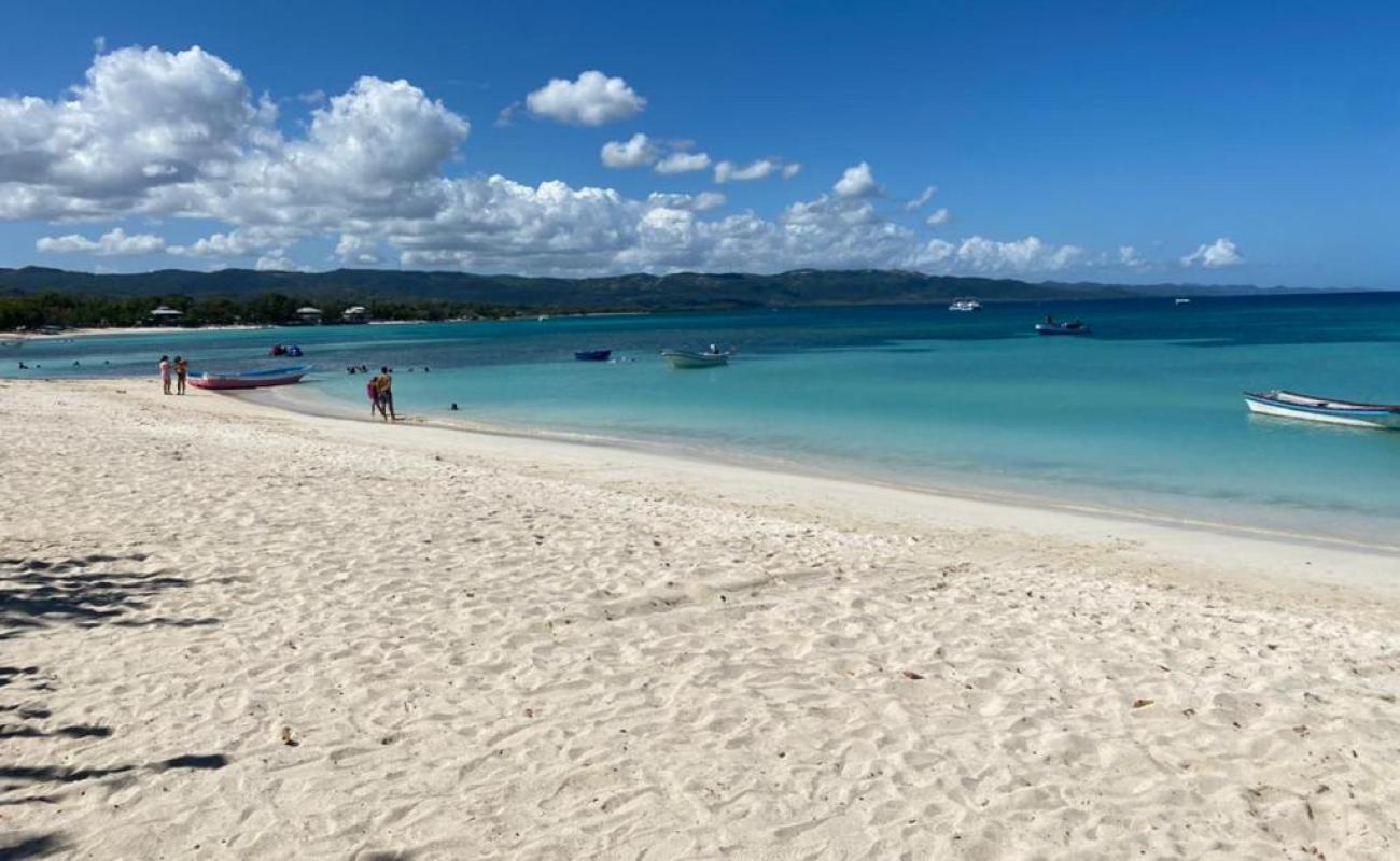 Photo of Playa Punta Rucia with white fine sand surface