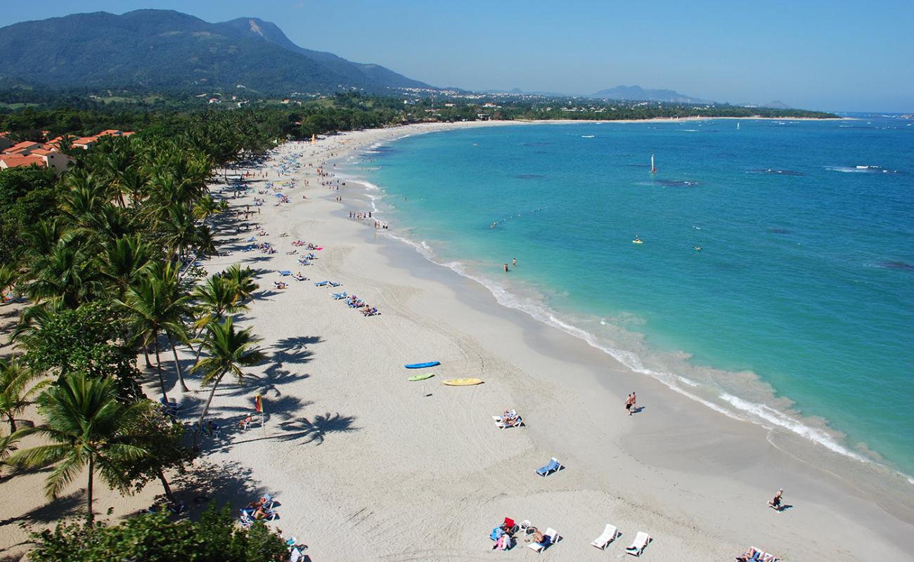 Photo of Costa dorada with bright fine sand surface