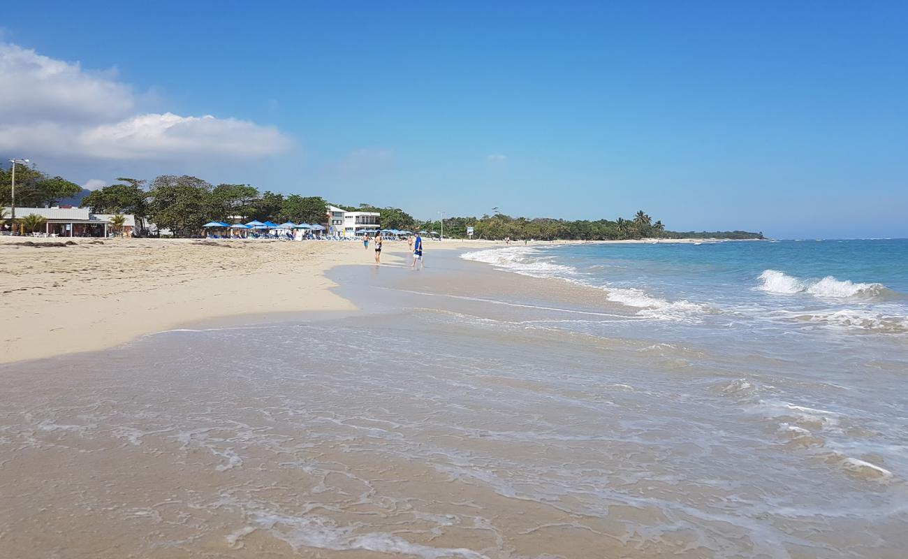 Photo of Playa el chaparral with bright fine sand surface