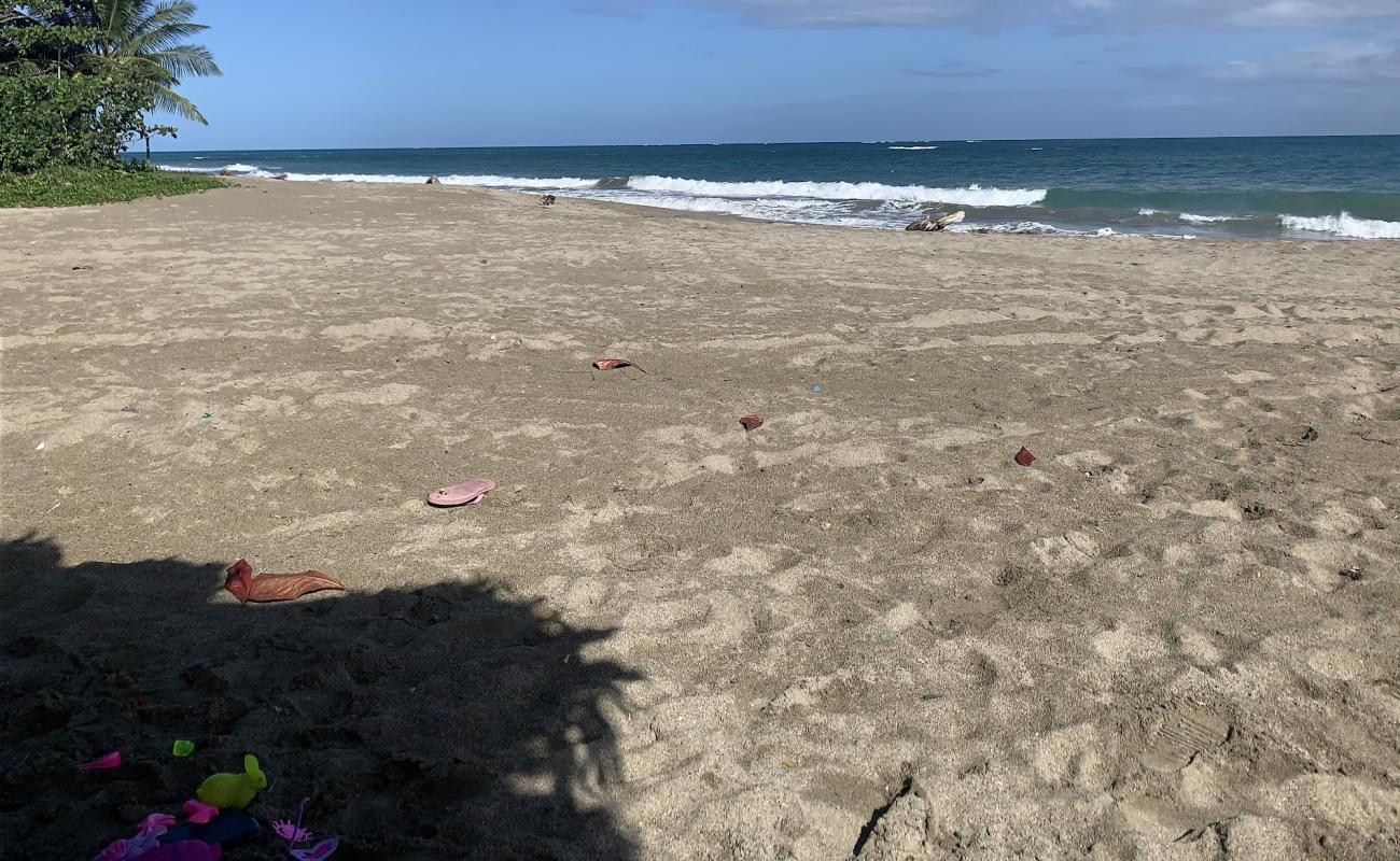 Photo of Playa la Ermita with bright sand surface