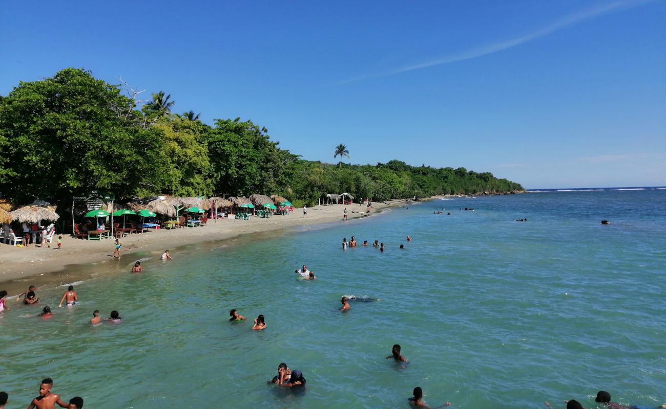 Photo of Palenque beach with gray sand surface