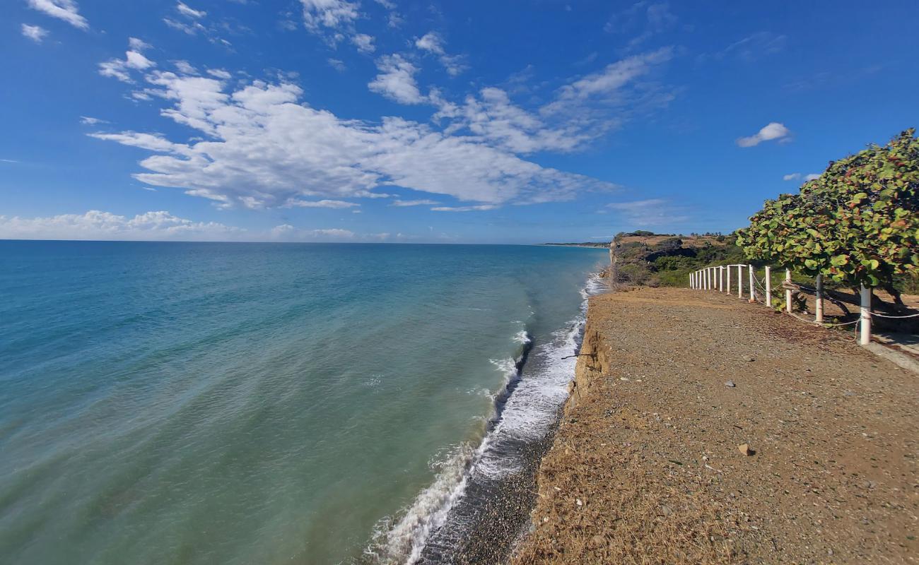 Photo of Matanzas beach with gray fine pebble surface