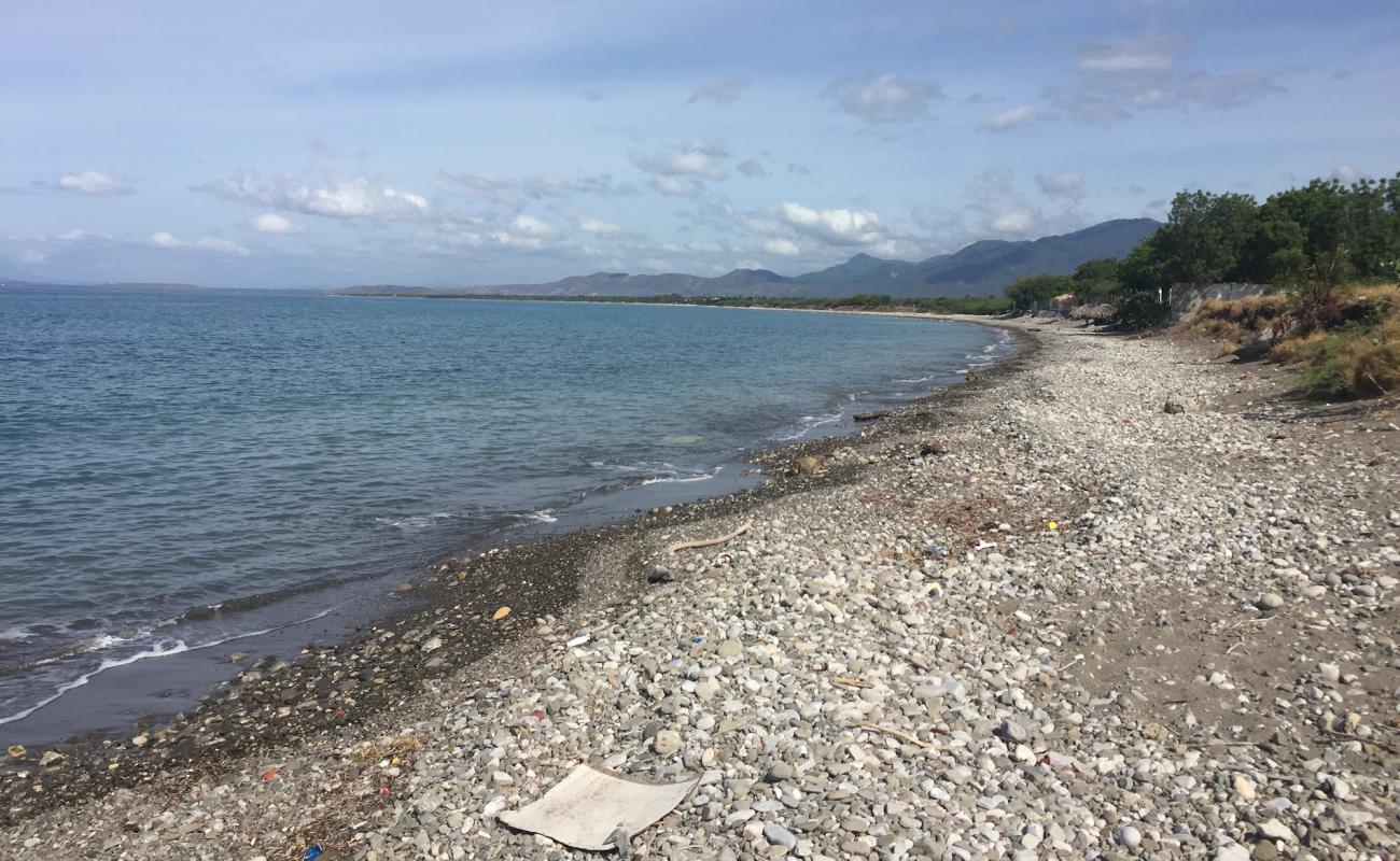 Photo of Viyeya beach with gray fine pebble surface