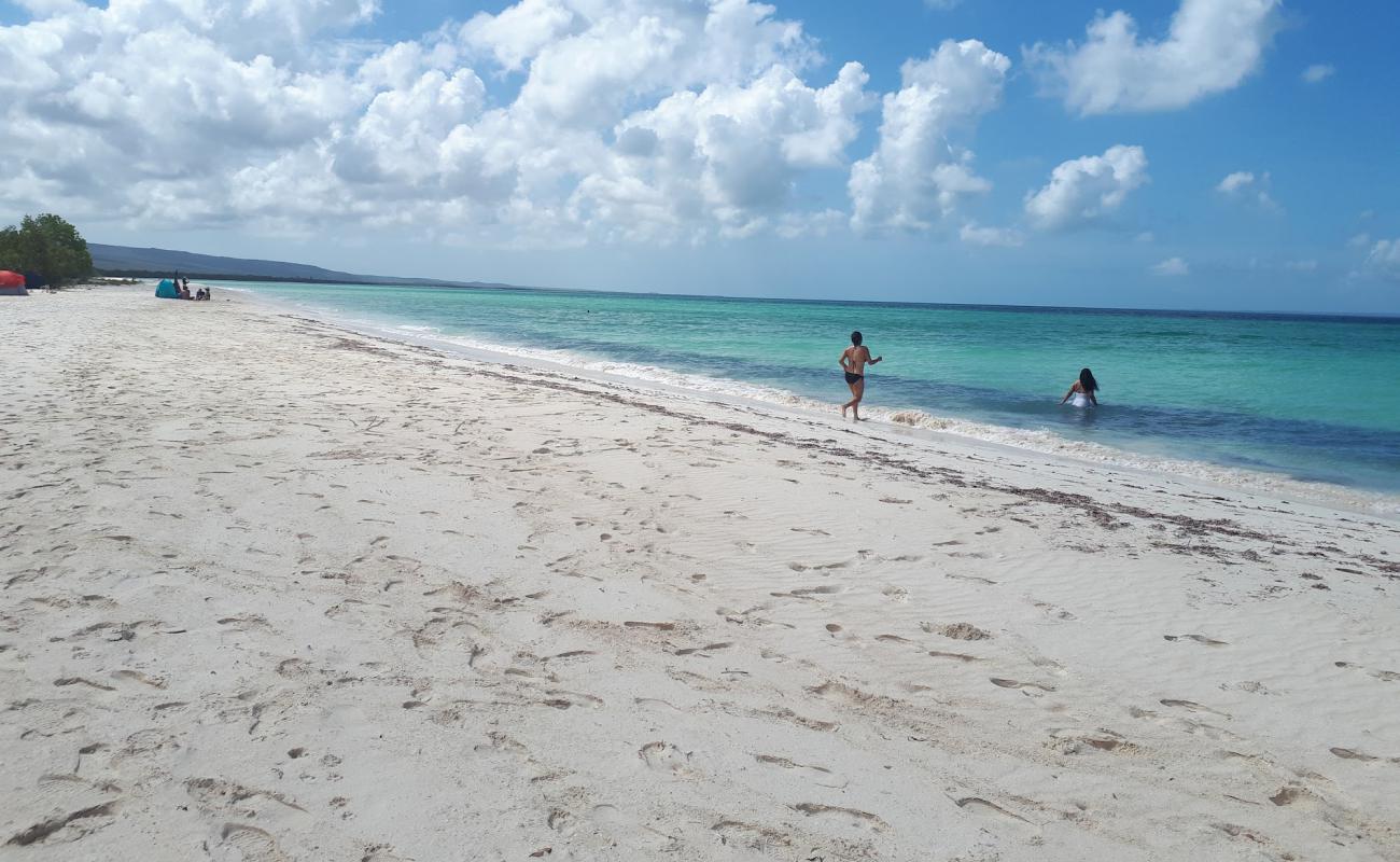 Photo of Blanca beach with bright fine sand surface