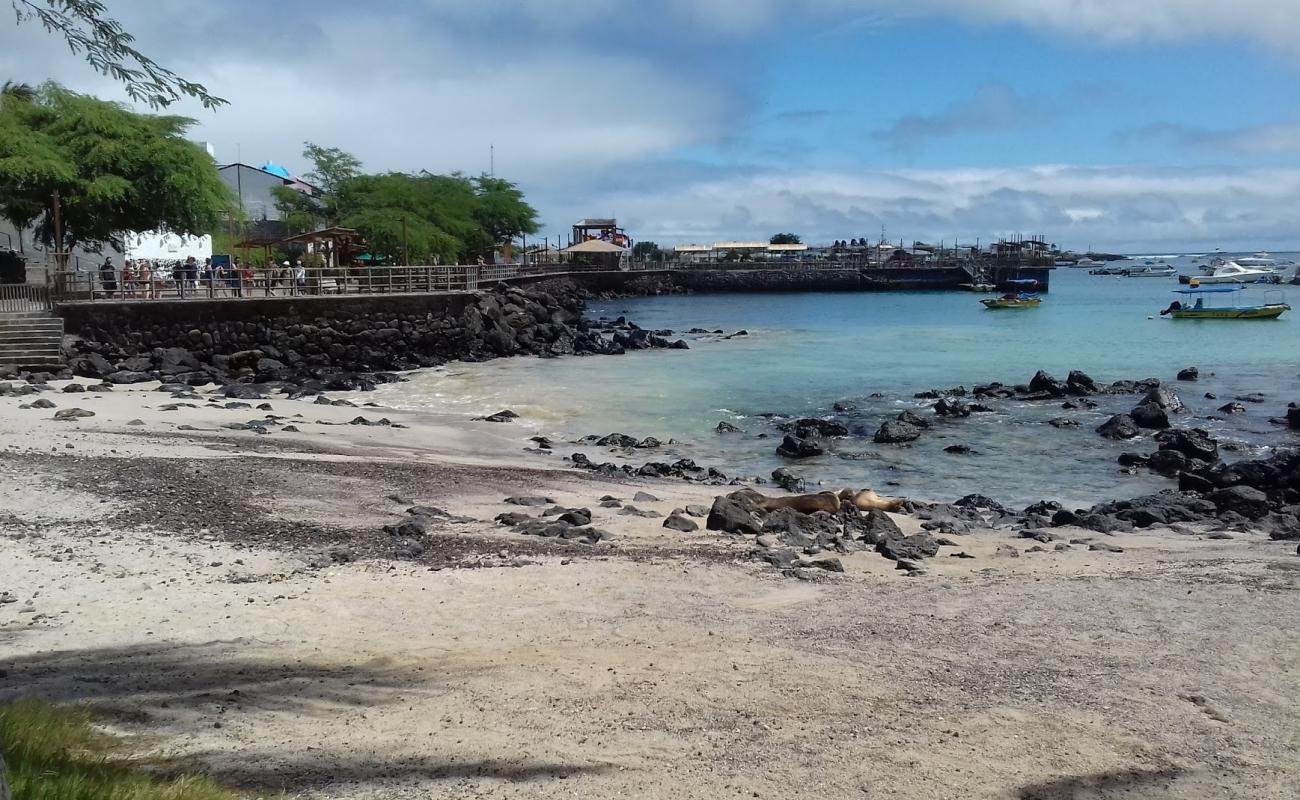 Photo of Playa de Oro with bright sand & rocks surface