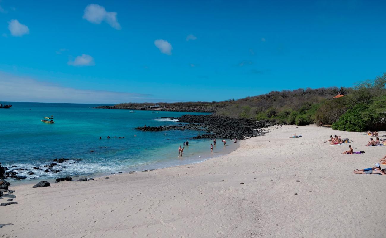 Photo of Playa man with bright sand & rocks surface