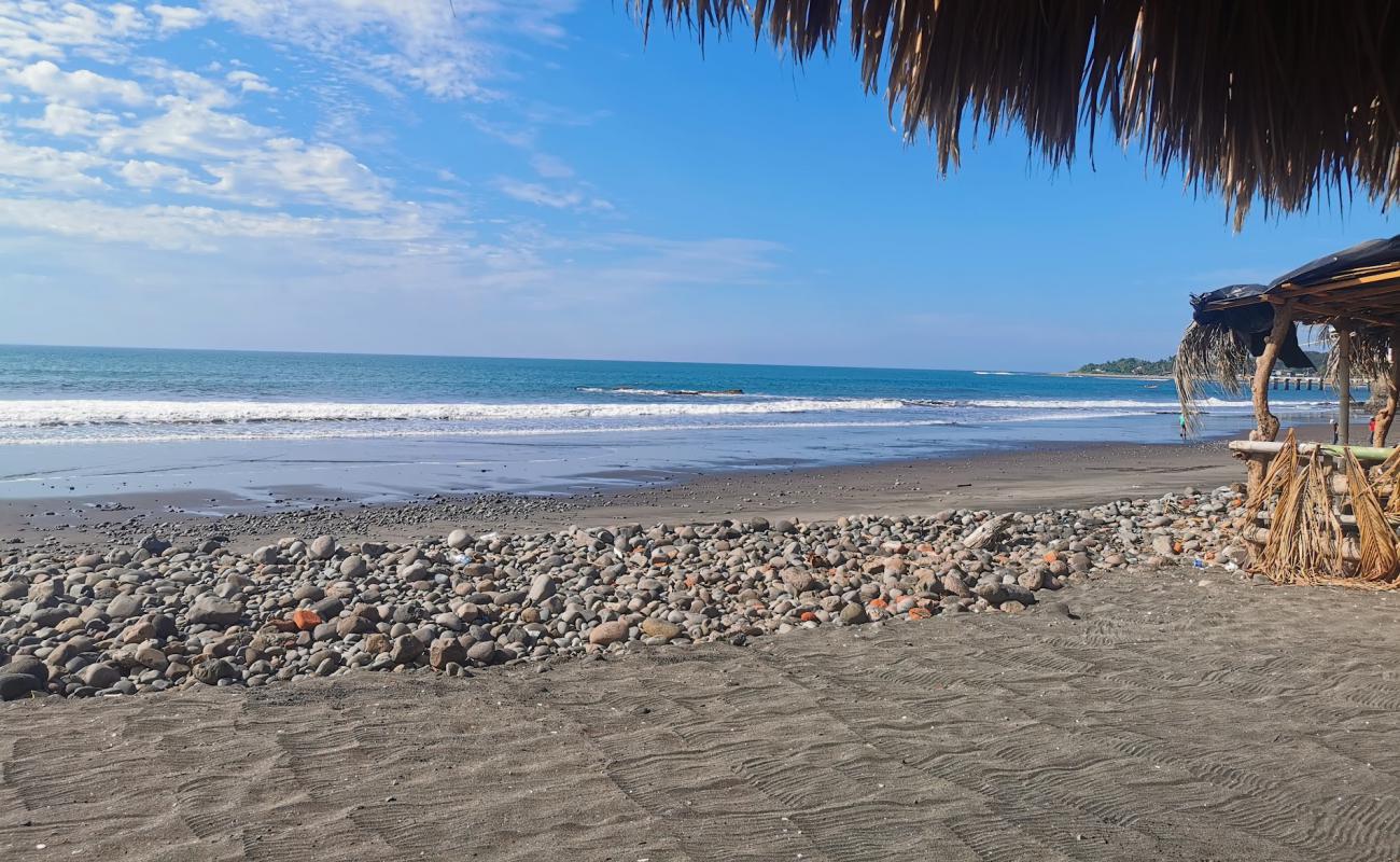 Photo of Obispo beach with gray sand &  pebble surface