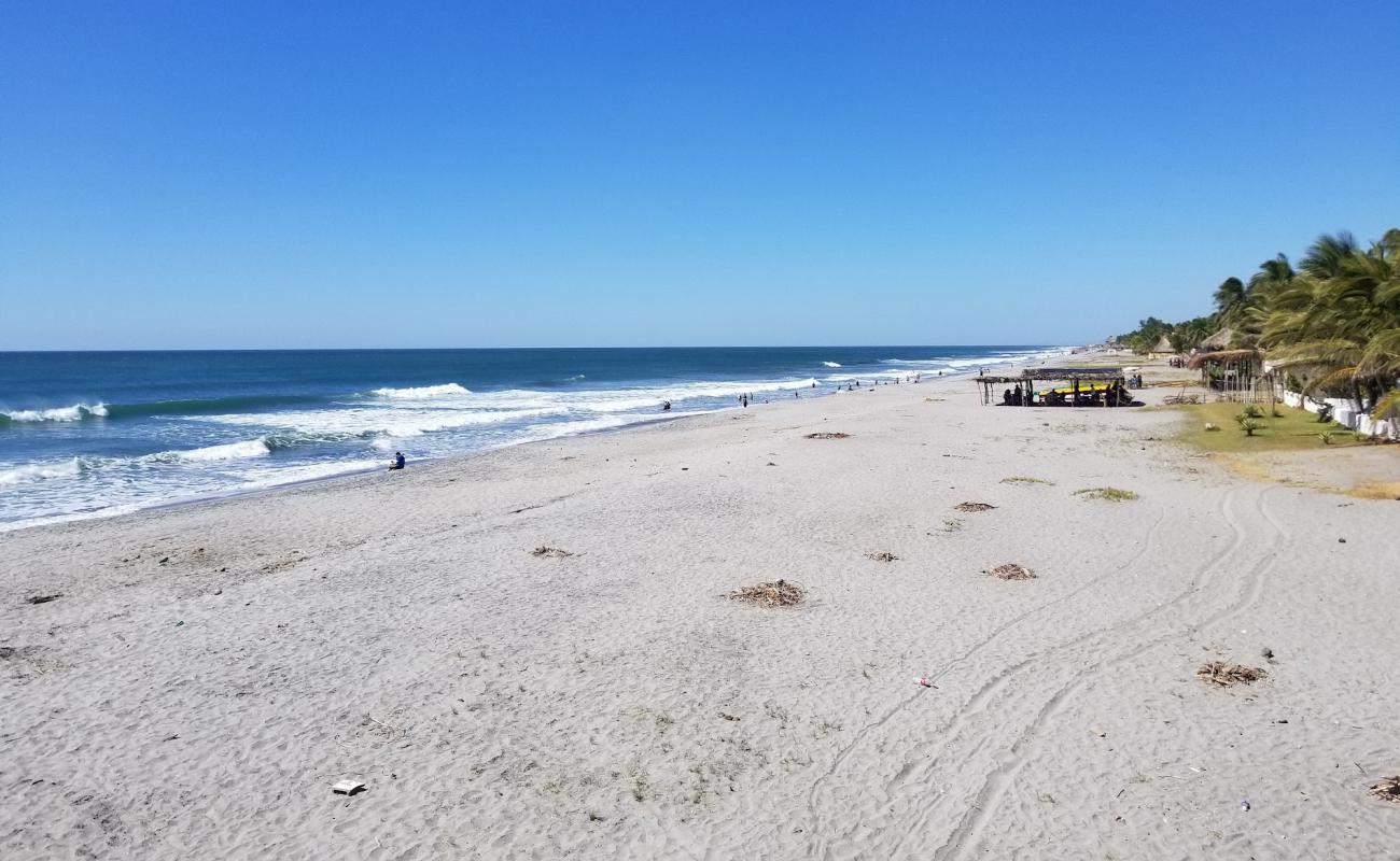 Photo of Costa del Sol beach with gray sand surface