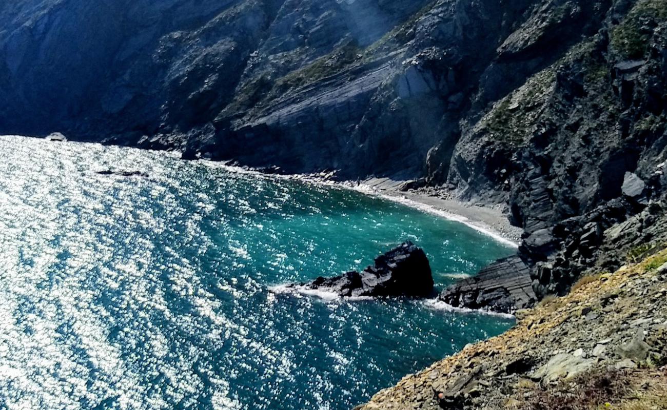 Photo of Plage du Minerai with gray pebble surface