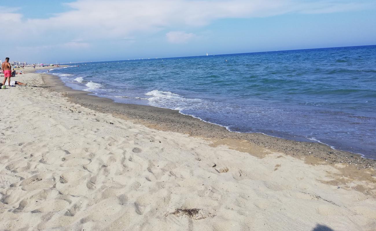 Photo of Canet in Roussillon with bright fine sand surface