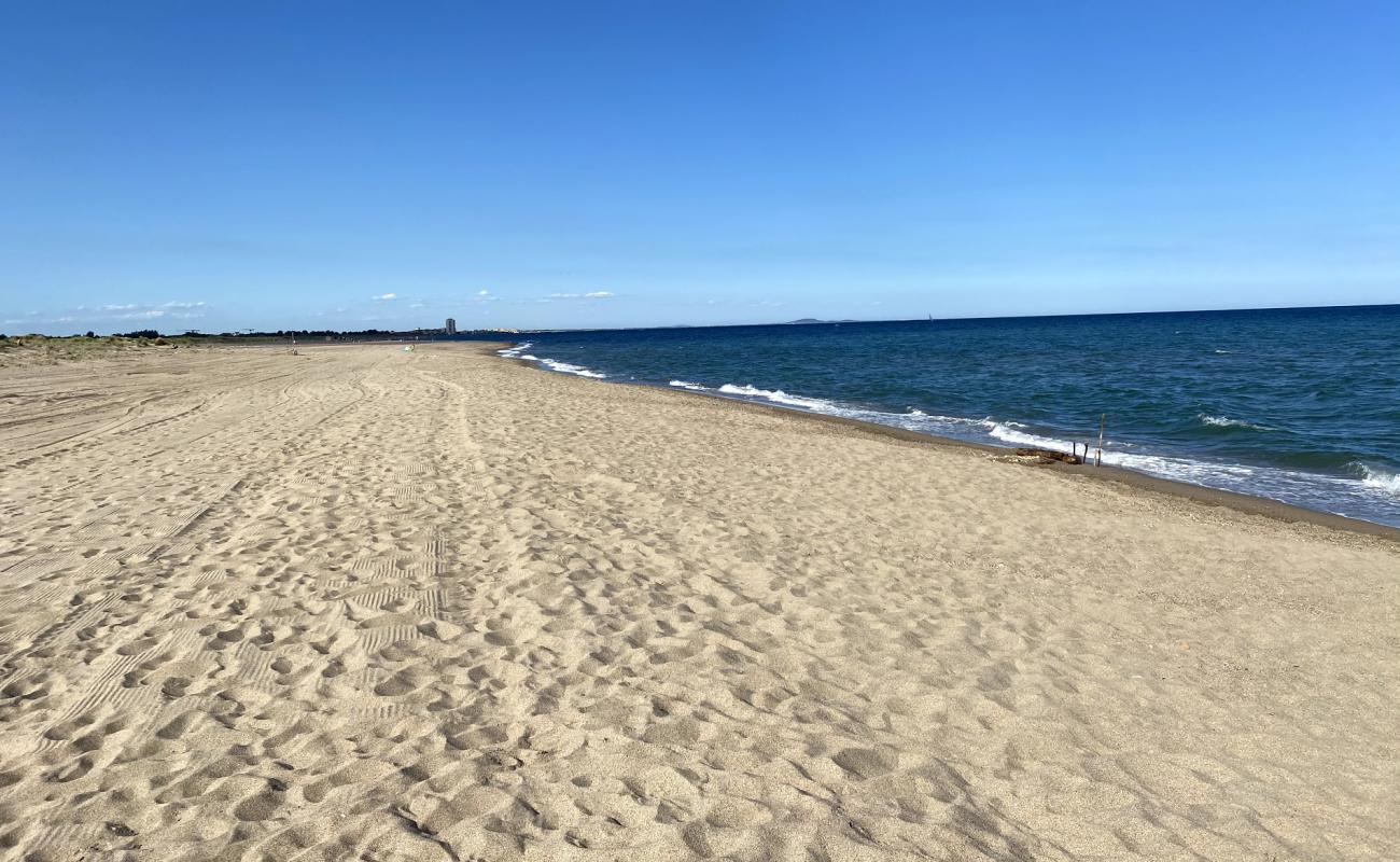 Photo of Plage Vendres with bright fine sand surface