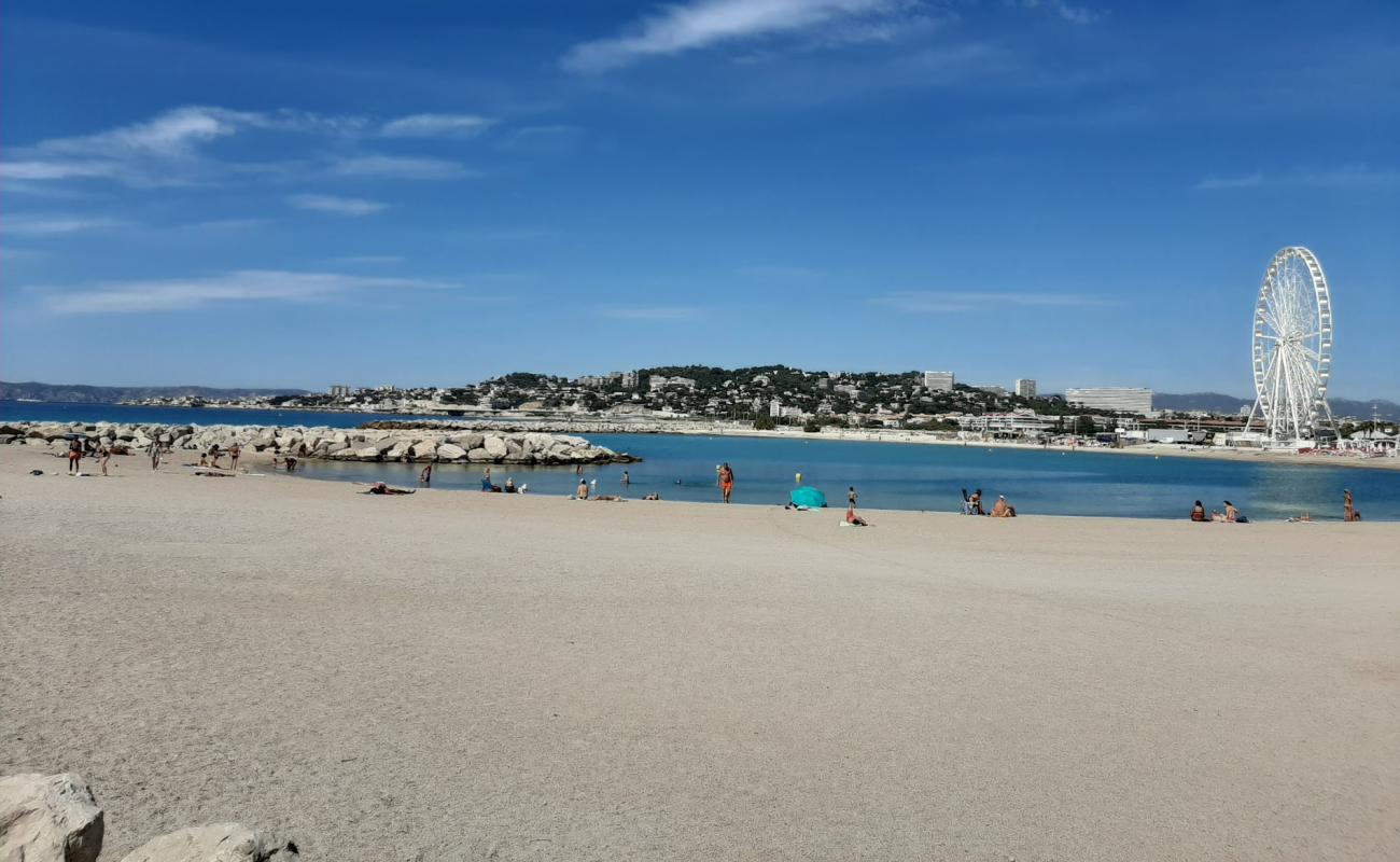 Photo of Huveaune Beach with bright sand surface