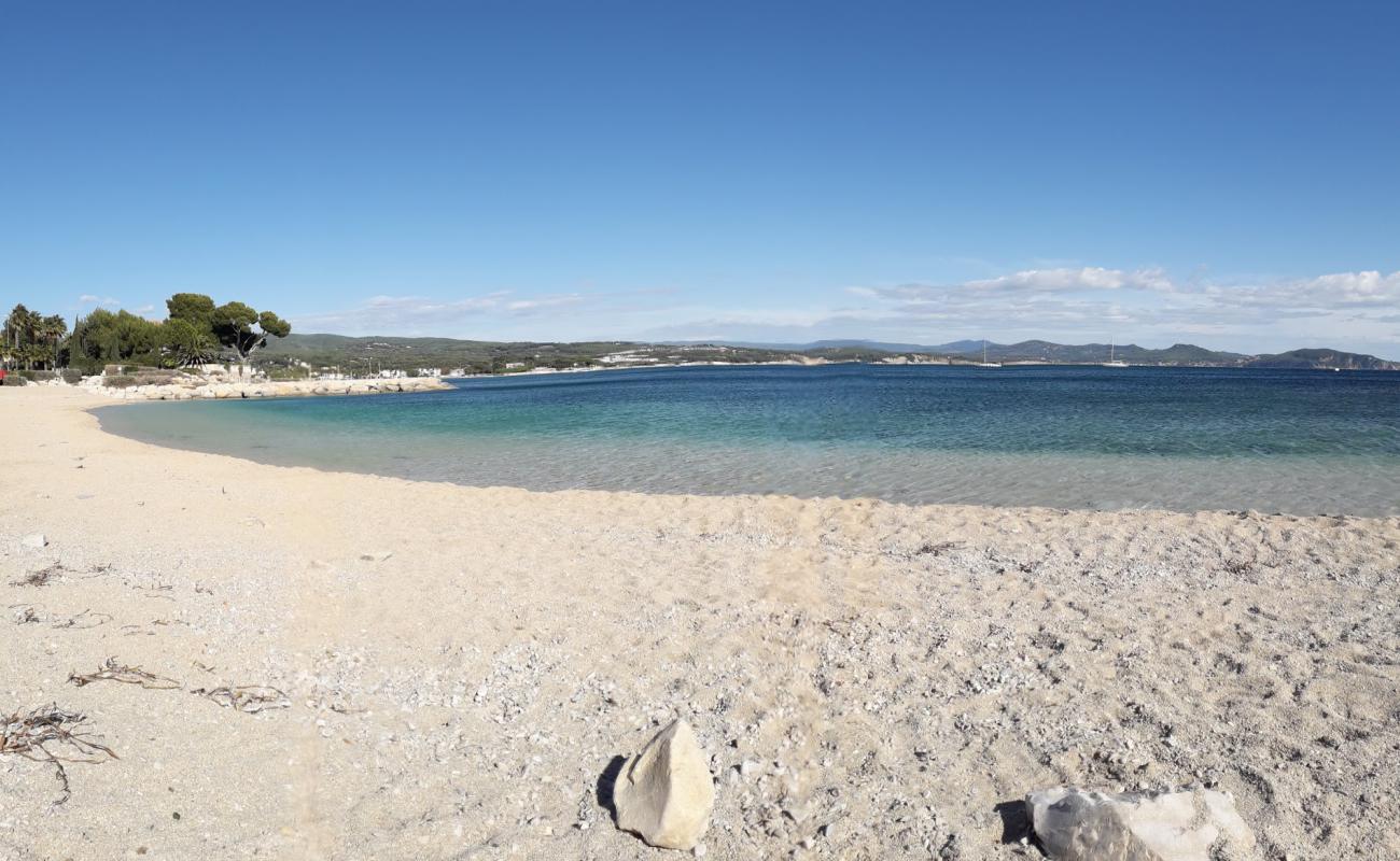 Photo of Plage Capucins with bright sand surface