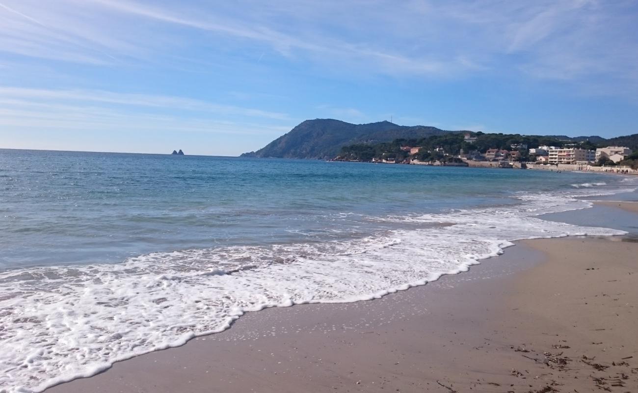 Photo of Sablettes Beach with bright fine sand surface