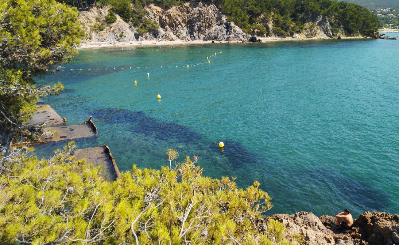 Photo of Plage des Bonnettes with brown sand surface