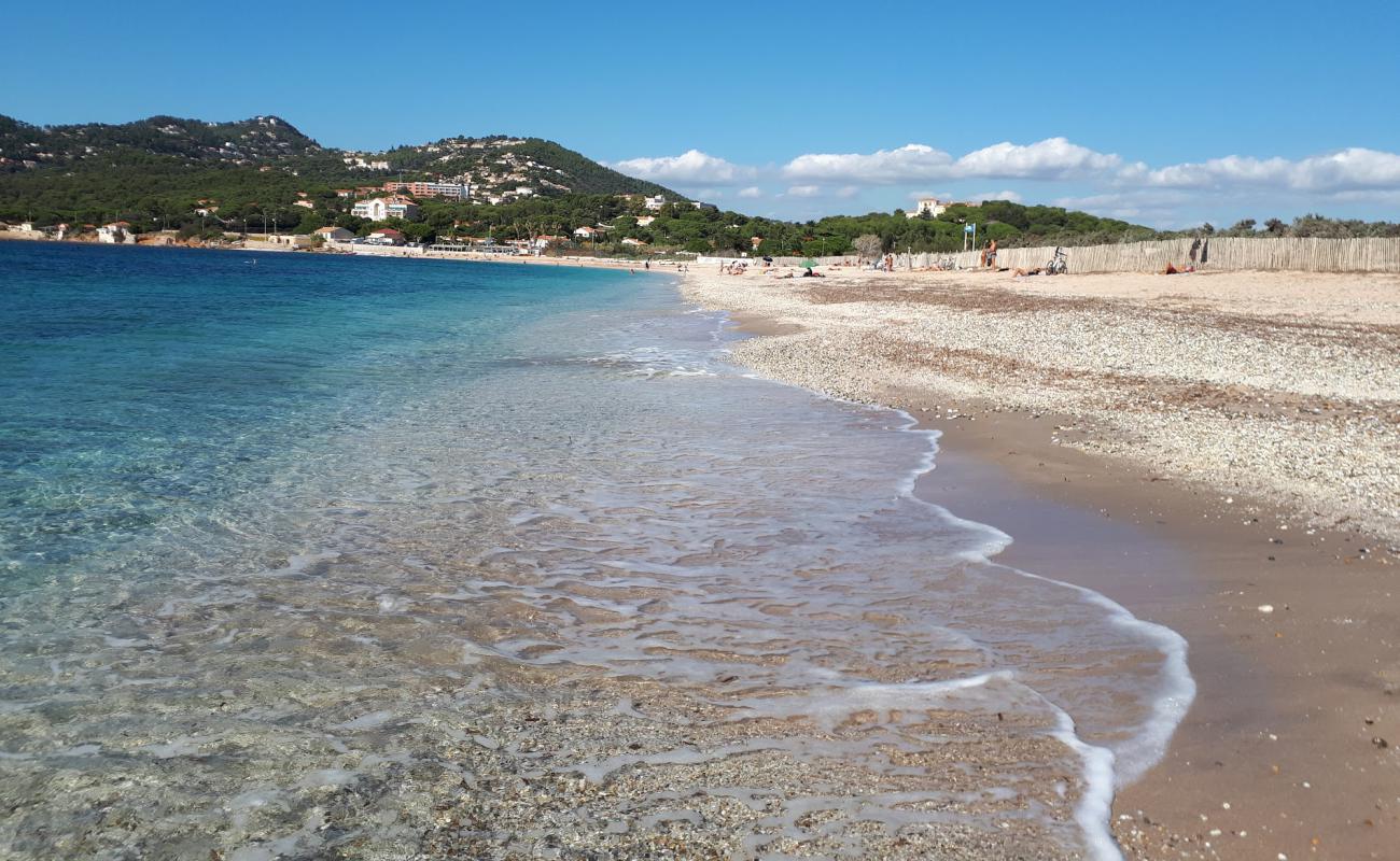 Photo of Almanarre Beach with light fine pebble surface