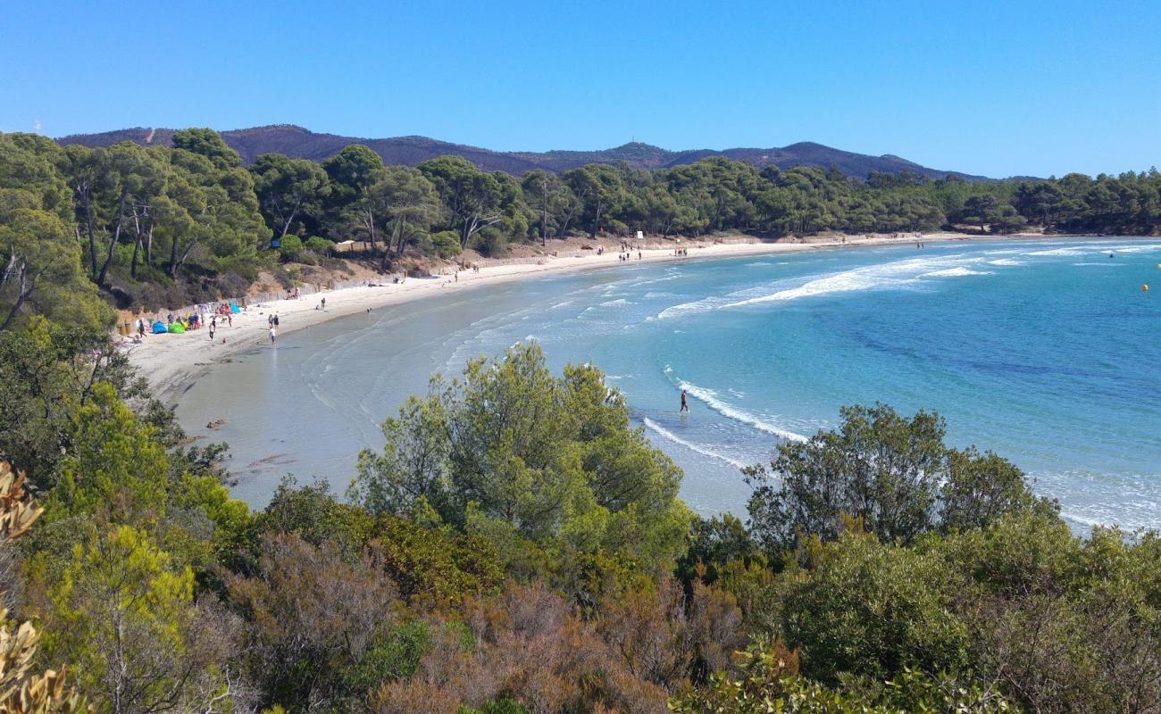 Photo of Estagnol beach with bright sand surface