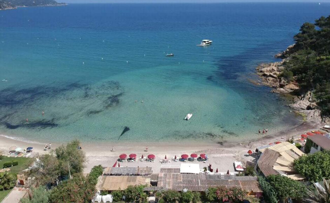 Photo of Pramousquier beach with white sand surface