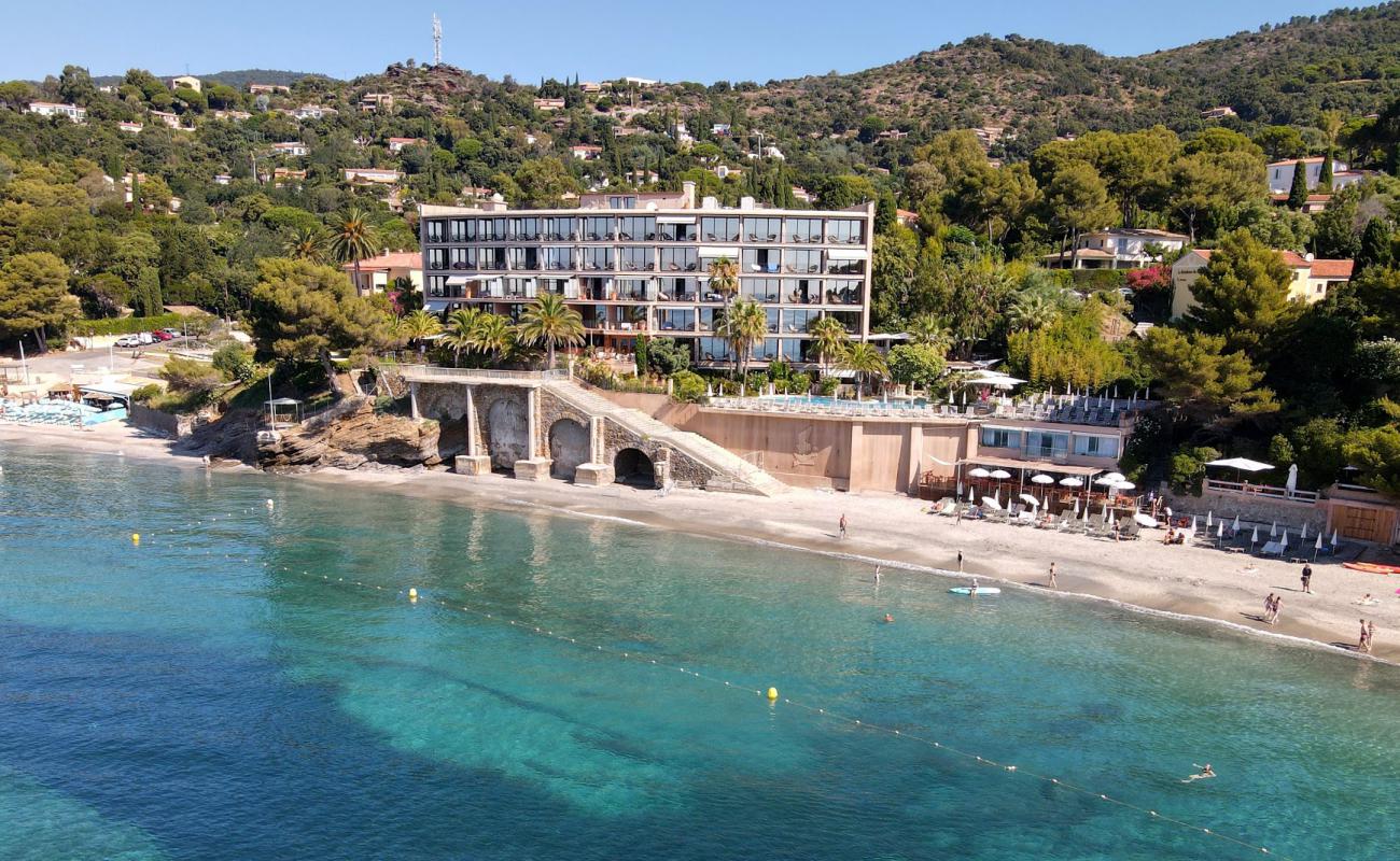 Photo of Rayol beach with bright sand surface