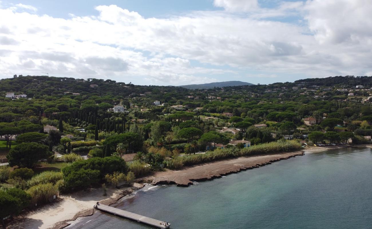 Photo of Canoubiers beach with bright sand surface