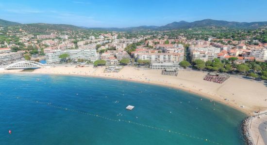 Sainte Maxime Marina beach