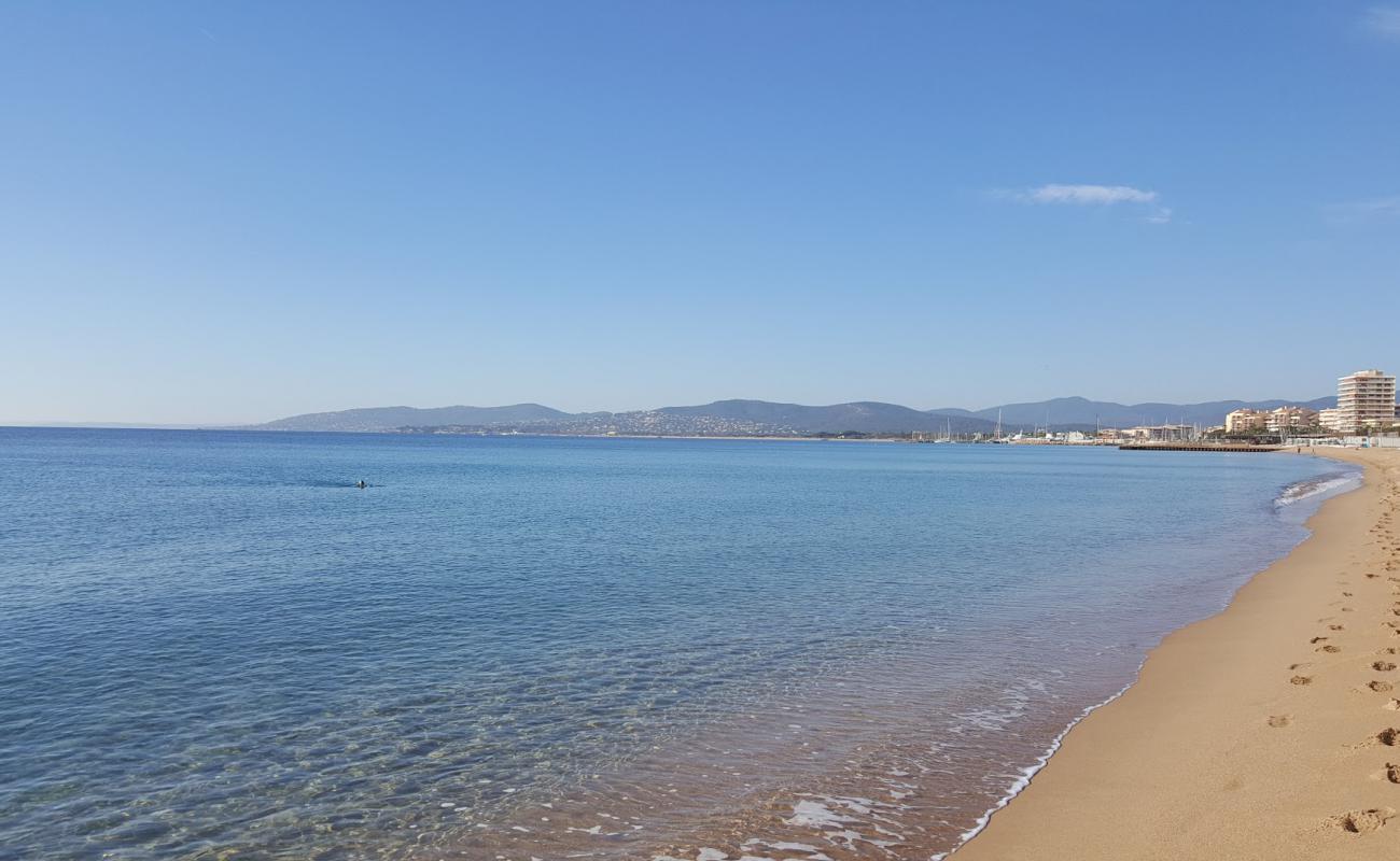 Photo of Frejus Beach with bright fine sand surface