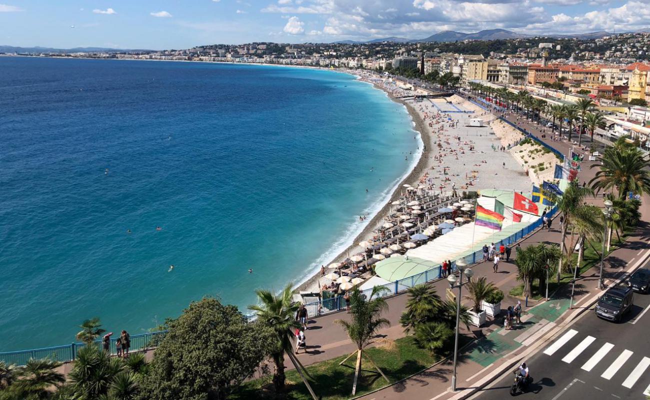 Photo of Plage de St. Helene with light pebble surface