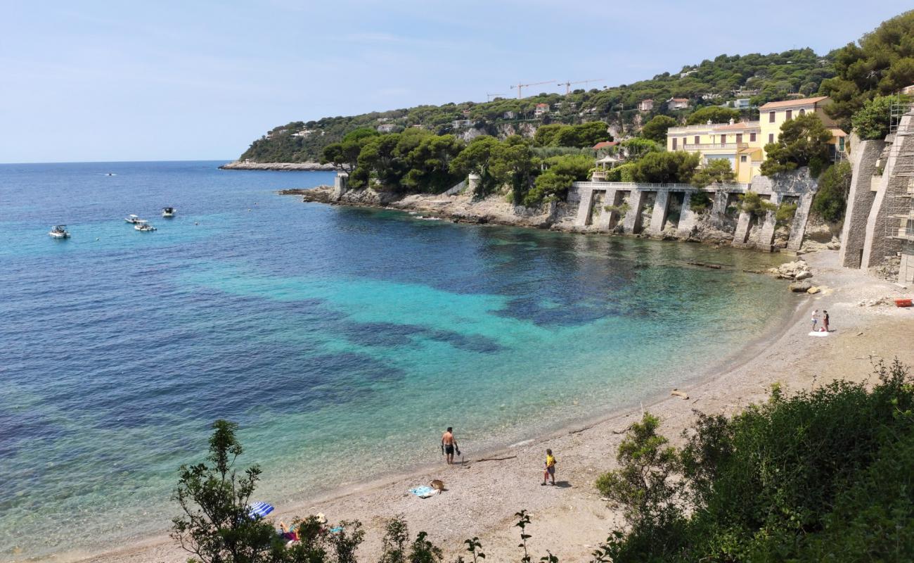 Photo of Fossettes beach with light pebble surface