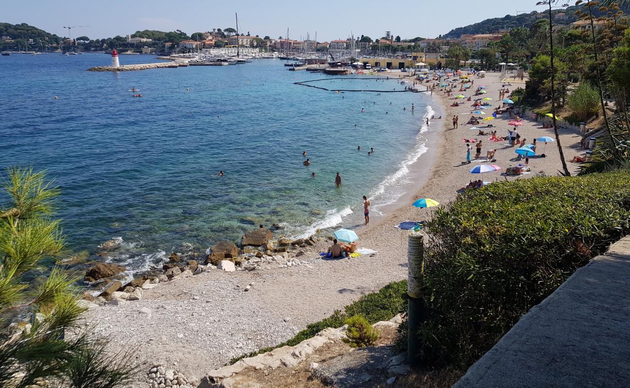 Photo of Plage Cros Dei Pin with light fine pebble surface