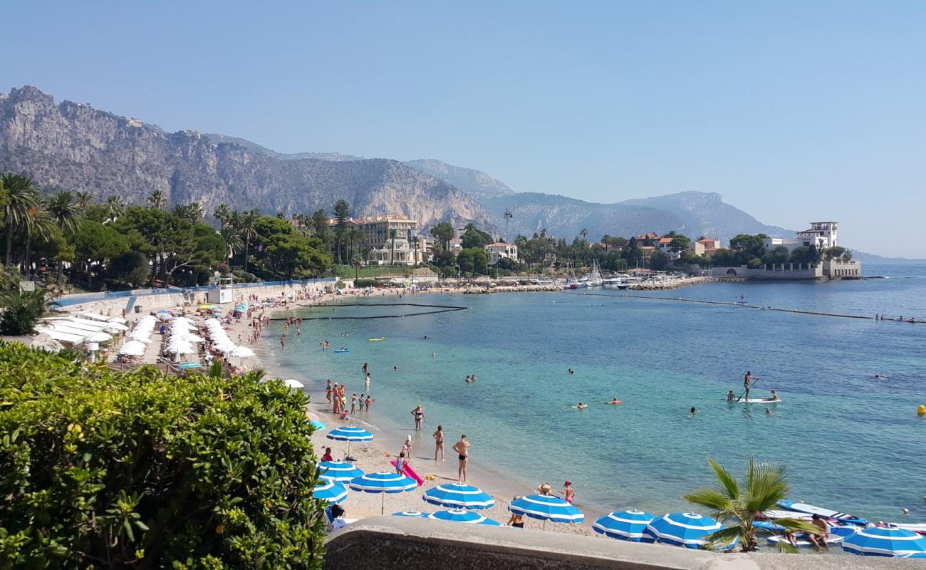 Photo of Fourmis Beach with light fine pebble surface