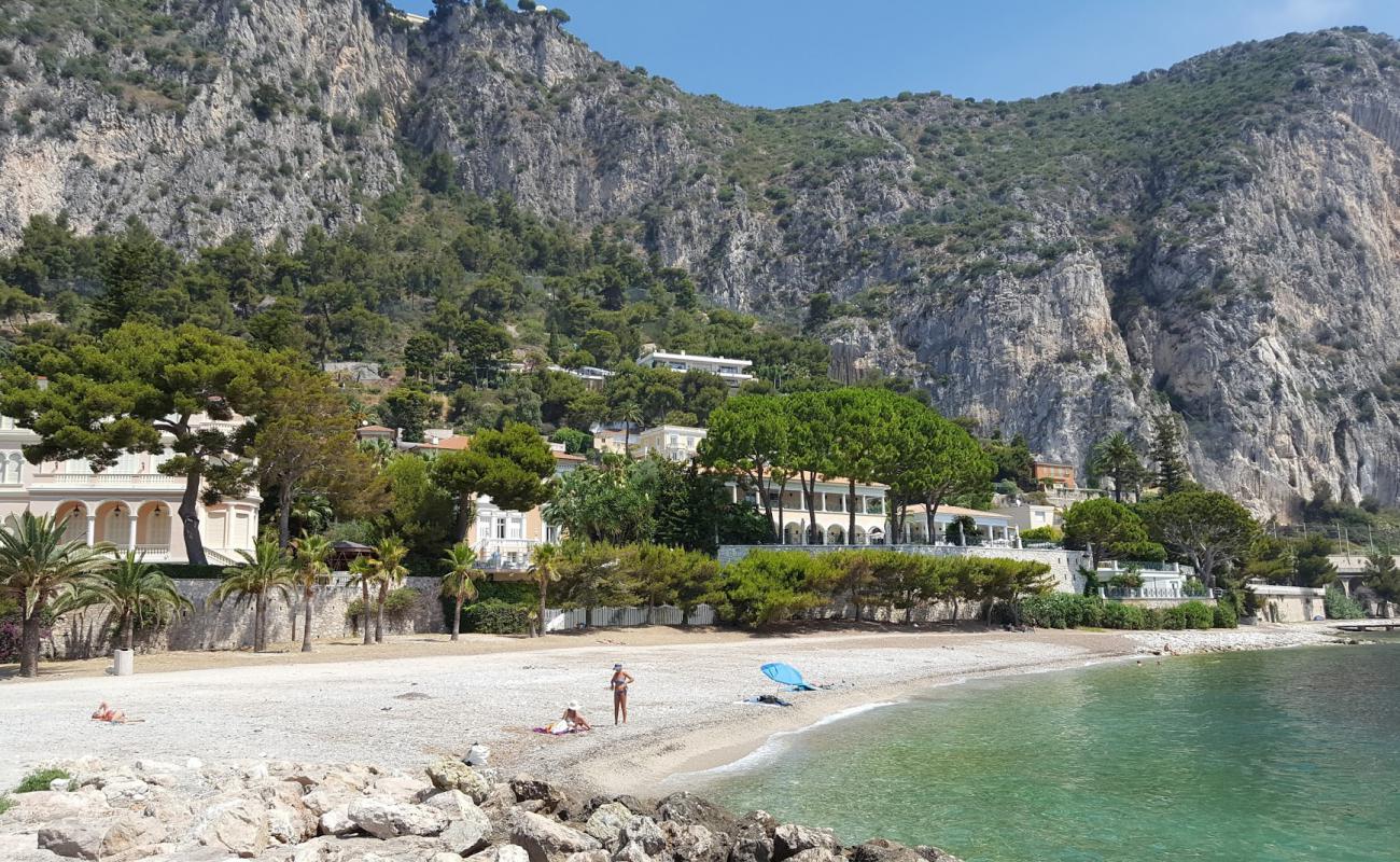 Photo of Petite Afrique Beach with light fine pebble surface